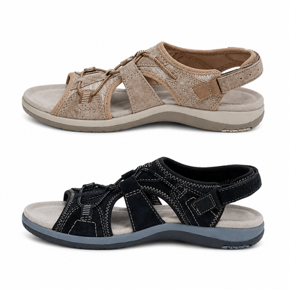 LAST DAY SALE-80% OFF 🏆 2026 Best Seller – Women’s Most Wanted Soft Arch Support & Adjustable Sandals ☁️💆‍♀️