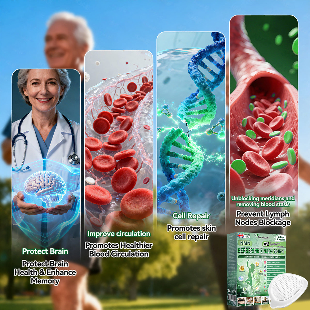 𝐏𝐮𝐫𝐞𝐥𝐨𝐫𝐚® NAD × 𝐄𝐆𝐂𝐆 20-𝐢𝐧-𝟏 𝐀𝐝𝐯𝐚𝐧𝐜𝐞𝐝 𝐍𝐚𝐧𝐨 𝐌𝐢𝐜𝐫𝐨𝐧𝐞𝐞𝐝𝐥𝐞 𝐏𝐚𝐭𝐜𝐡 (💧𝐉𝐮𝐬𝐭 𝐨𝐧𝐜𝐞 𝐚 𝐝𝐚𝐲, 𝐯𝐢𝐬𝐢𝐛𝐥𝐞 𝐜𝐡𝐚𝐧𝐠𝐞𝐬 𝐢𝐧 𝟕 𝐝𝐚𝐲𝐬) ✅𝐅𝐨𝐫 𝐨𝐛𝐞𝐬𝐢𝐭𝐲, 🅛🅞🅞🅢🅔 🅢🅚🅘🅝,𝐝𝐢𝐚𝐛𝐞𝐭𝐞𝐬, 𝐬𝐥𝐞𝐞𝐩 𝐚𝐩𝐧𝐞𝐚, 𝐣𝐨𝐢𝐧𝐭 𝐢𝐬𝐬𝐮𝐞𝐬, 𝐚𝐧𝐝 𝐦𝐨𝐫𝐞