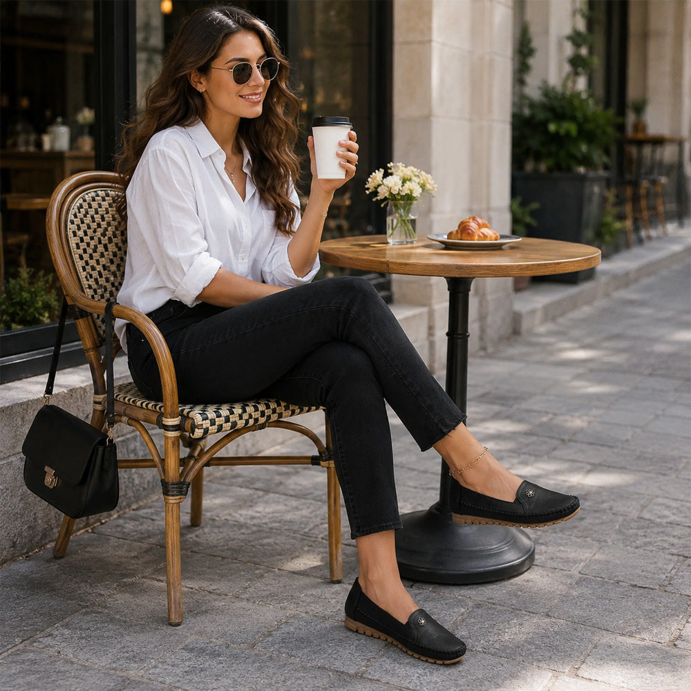 ✨𝐋𝐄𝐓𝐙𝐓𝐄𝐑 𝐓𝐀𝐆: 80% 𝐑𝐀𝐁𝐀𝐓𝐓🏆 Orthopädische Damen-Lederschuhe – Bequem, Leicht & Rutschfest- 🏆Bestseller 2026