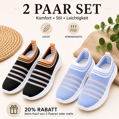 ✨𝐋𝐄𝐓𝐙𝐓𝐄𝐑 𝐓𝐀𝐆: 𝟖𝟎 % 𝐑𝐀𝐁𝐀𝐓𝐓 🏆Damen Slip-On Mesh-Mules – Leicht, Atmungsaktiv & Rutschfest 🏆Bestseller 2026