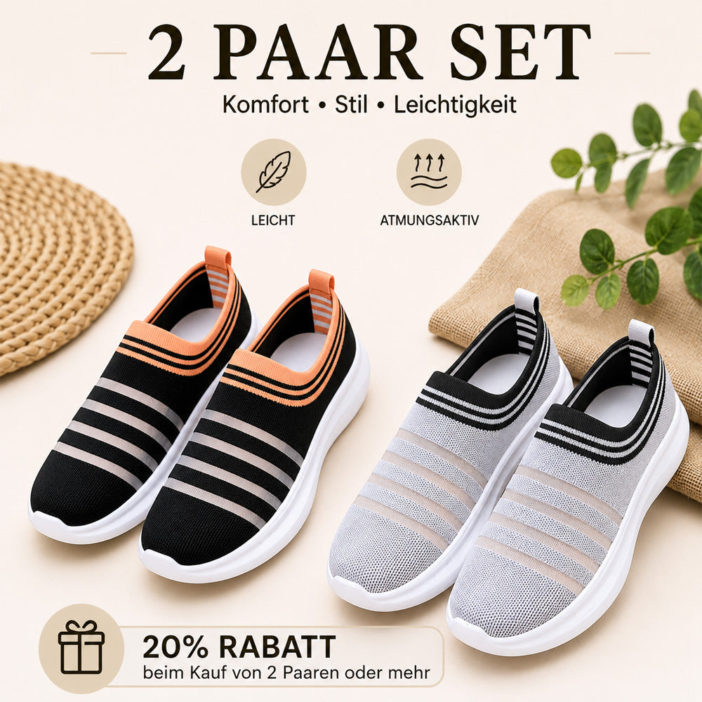 ✨𝐋𝐄𝐓𝐙𝐓𝐄𝐑 𝐓𝐀𝐆: 𝟖𝟎 % 𝐑𝐀𝐁𝐀𝐓𝐓 🏆Damen Slip-On Mesh-Mules – Leicht, Atmungsaktiv & Rutschfest 🏆Bestseller 2026