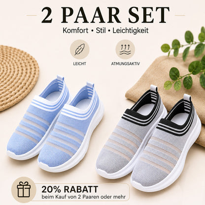 ✨𝐋𝐄𝐓𝐙𝐓𝐄𝐑 𝐓𝐀𝐆: 𝟖𝟎 % 𝐑𝐀𝐁𝐀𝐓𝐓 🏆Damen Slip-On Mesh-Mules – Leicht, Atmungsaktiv & Rutschfest 🏆Bestseller 2026