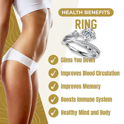 （🔥LAST DAY SALE-80% OFF)𝐂𝐙𝐓𝐈𝐂𝐋𝐄® Diamond Magnetology Lymphvity Ring