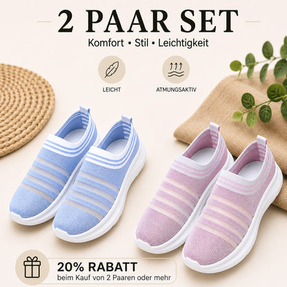 ✨𝐋𝐄𝐓𝐙𝐓𝐄𝐑 𝐓𝐀𝐆: 𝟖𝟎 % 𝐑𝐀𝐁𝐀𝐓𝐓 🏆Damen Slip-On Mesh-Mules – Leicht, Atmungsaktiv & Rutschfest 🏆Bestseller 2026