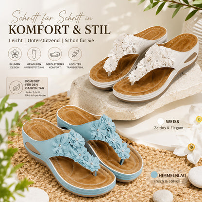 ✨𝐋𝐄𝐓𝐙𝐓𝐄𝐑 𝐓𝐀𝐆: 𝟖𝟎 % 𝐑𝐀𝐁𝐀𝐓𝐓 🏆Orthopädische Damen-Pantoletten – Atmungsaktiv, Bequem & Für Jeden Tag - Bestseller 2026