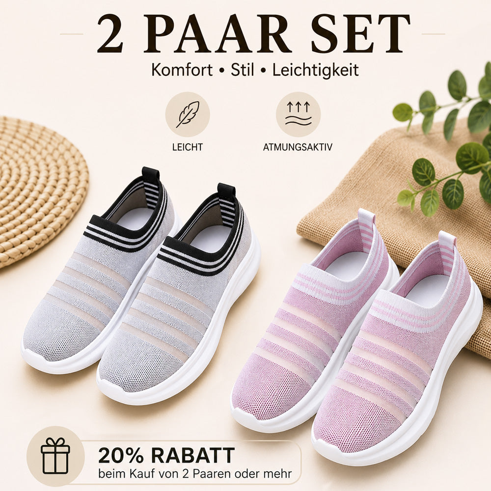 ✨𝐋𝐄𝐓𝐙𝐓𝐄𝐑 𝐓𝐀𝐆: 𝟖𝟎 % 𝐑𝐀𝐁𝐀𝐓𝐓 🏆Damen Slip-On Mesh-Mules – Leicht, Atmungsaktiv & Rutschfest 🏆Bestseller 2026