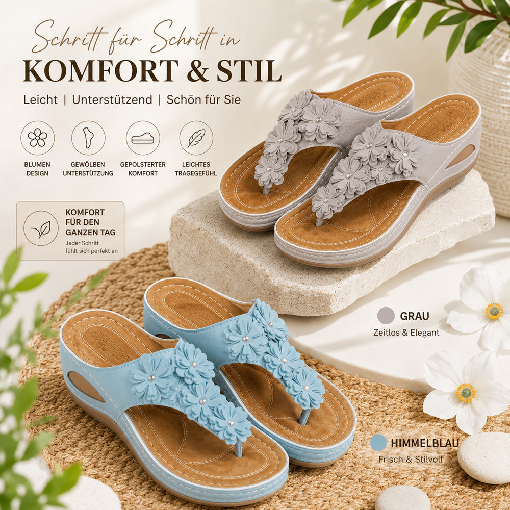 ✨𝐋𝐄𝐓𝐙𝐓𝐄𝐑 𝐓𝐀𝐆: 𝟖𝟎 % 𝐑𝐀𝐁𝐀𝐓𝐓 🏆Orthopädische Damen-Pantoletten – Atmungsaktiv, Bequem & Für Jeden Tag - Bestseller 2026