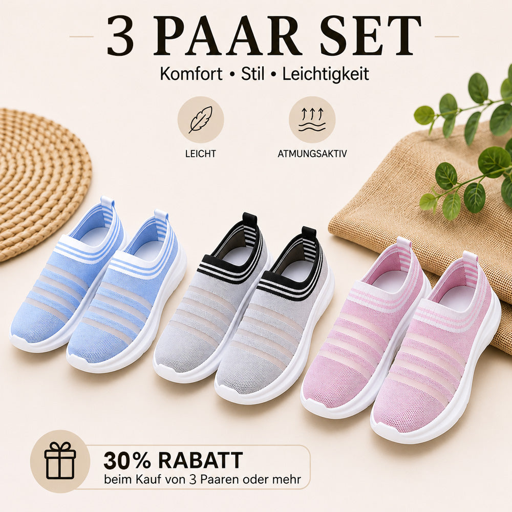 ✨𝐋𝐄𝐓𝐙𝐓𝐄𝐑 𝐓𝐀𝐆: 𝟖𝟎 % 𝐑𝐀𝐁𝐀𝐓𝐓 🏆Damen Slip-On Mesh-Mules – Leicht, Atmungsaktiv & Rutschfest 🏆Bestseller 2026