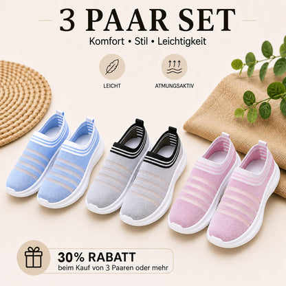 ✨𝐋𝐄𝐓𝐙𝐓𝐄𝐑 𝐓𝐀𝐆: 𝟖𝟎 % 𝐑𝐀𝐁𝐀𝐓𝐓 🏆Damen Slip-On Mesh-Mules – Leicht, Atmungsaktiv & Rutschfest 🏆Bestseller 2026