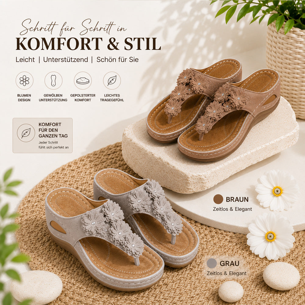 ✨𝐋𝐄𝐓𝐙𝐓𝐄𝐑 𝐓𝐀𝐆: 𝟖𝟎 % 𝐑𝐀𝐁𝐀𝐓𝐓 🏆Orthopädische Damen-Pantoletten – Atmungsaktiv, Bequem & Für Jeden Tag - Bestseller 2026
