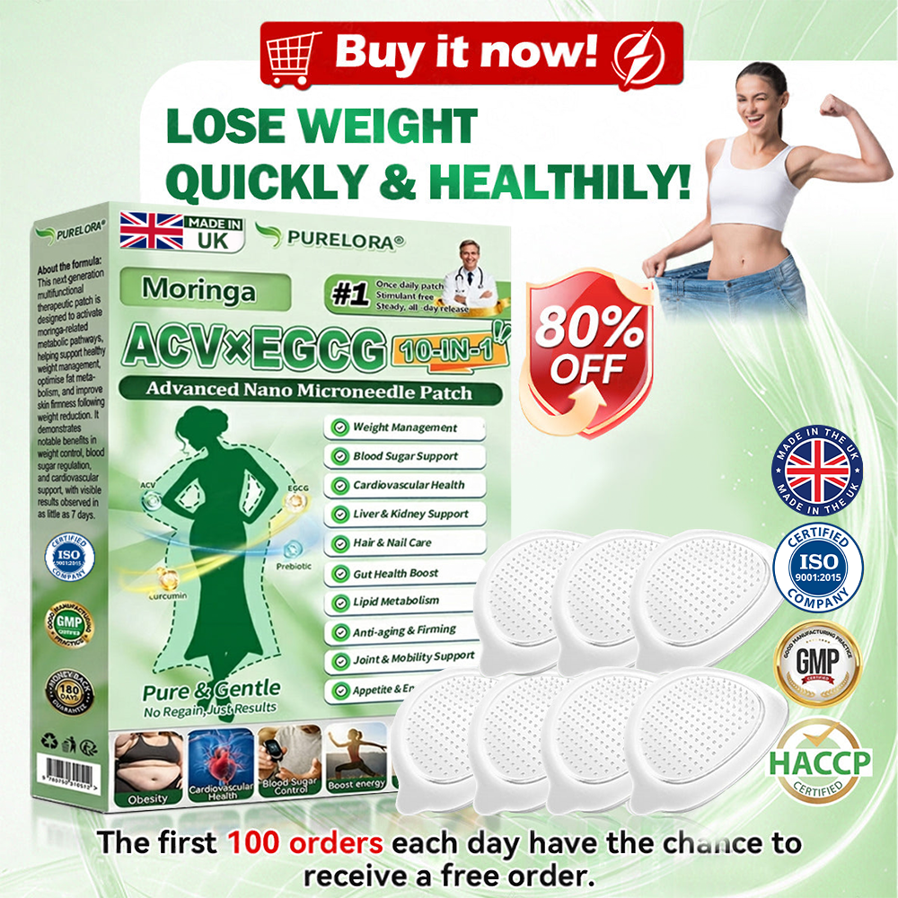 𝐏𝐮𝐫𝐞𝐥𝐨𝐫𝐚® 𝐀𝐂𝐕 × 𝐄𝐆𝐂𝐆 𝟏𝟎-𝐢𝐧-𝟏 𝐀𝐝𝐯𝐚𝐧𝐜𝐞𝐝 𝐍𝐚𝐧𝐨 𝐌𝐢𝐜𝐫𝐨𝐧𝐞𝐞𝐝𝐥𝐞 𝐏𝐚𝐭𝐜𝐡 (💧𝐉𝐮𝐬𝐭 𝐨𝐧𝐜𝐞 𝐚 𝐝𝐚𝐲, 𝐯𝐢𝐬𝐢𝐛𝐥𝐞 𝐜𝐡𝐚𝐧𝐠𝐞𝐬 𝐢𝐧 𝟕 𝐝𝐚𝐲𝐬) ✅𝐅𝐨𝐫 𝐨𝐛𝐞𝐬𝐢𝐭𝐲, 🅛🅞🅞🅢🅔 🅢🅚🅘🅝,𝐝𝐢𝐚𝐛𝐞𝐭𝐞𝐬, 𝐬𝐥𝐞𝐞𝐩 𝐚𝐩𝐧𝐞𝐚, 𝐣𝐨𝐢𝐧𝐭 𝐢𝐬𝐬𝐮𝐞𝐬, 𝐚𝐧𝐝 𝐦𝐨𝐫𝐞