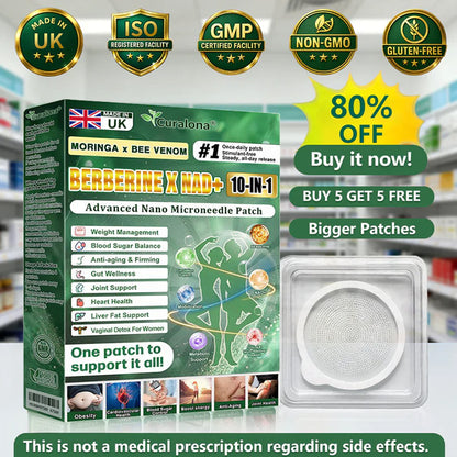 𝐎𝐟𝐟𝐢𝐜𝐢𝐚𝐥 𝗨𝗞 𝐒𝐭𝐨𝐫𝐞   | 🧑‍⚕️🩺🎈 Curalona® Moringa · Berberine × NAD+ 𝟏𝟎-𝐢𝐧-𝟏 𝐀𝐝𝐯𝐚𝐧𝐜𝐞𝐝 𝐍𝐚𝐧𝐨 𝐌𝐢𝐜𝐫𝐨𝐧𝐞𝐞𝐝𝐥𝐞 𝐏𝐚𝐭𝐜𝐡 — 𝐎𝐧𝐜𝐞 𝐃𝐚𝐢𝐥𝐲, 𝐕𝐢𝐬𝐢𝐛𝐥𝐞 𝐑𝐞𝐬𝐮𝐥𝐭𝐬 𝐢𝐧 𝟕 𝐃𝐚𝐲𝐬