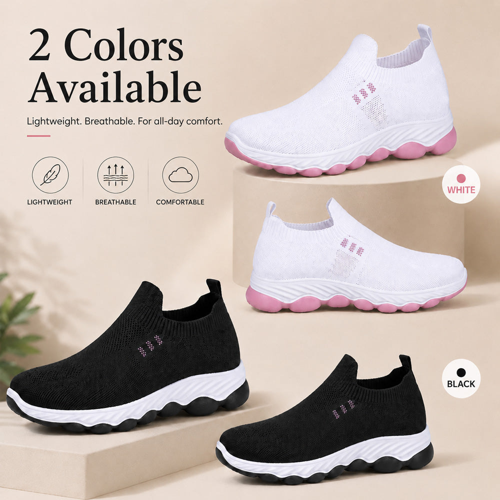 🔥 Best Seller 2026 🏆 Women's Mesh Comfort Slip-On Shoes – Breathable, Lightweight & Non-Slip 👟 LAST DAY: 80% OFF