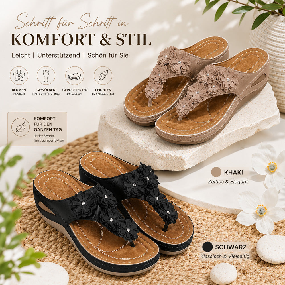 ✨𝐋𝐄𝐓𝐙𝐓𝐄𝐑 𝐓𝐀𝐆: 𝟖𝟎 % 𝐑𝐀𝐁𝐀𝐓𝐓 🏆Orthopädische Damen-Pantoletten – Atmungsaktiv, Bequem & Für Jeden Tag - Bestseller 2026