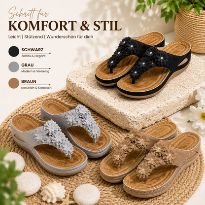 ✨𝐋𝐄𝐓𝐙𝐓𝐄𝐑 𝐓𝐀𝐆: 𝟖𝟎 % 𝐑𝐀𝐁𝐀𝐓𝐓 🏆Orthopädische Damen-Pantoletten – Atmungsaktiv, Bequem & Für Jeden Tag - Bestseller 2026