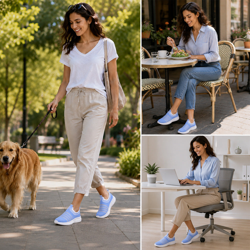 ✨𝐋𝐄𝐓𝐙𝐓𝐄𝐑 𝐓𝐀𝐆: 𝟖𝟎 % 𝐑𝐀𝐁𝐀𝐓𝐓 🏆Damen Slip-On Mesh-Mules – Leicht, Atmungsaktiv & Rutschfest 🏆Bestseller 2026