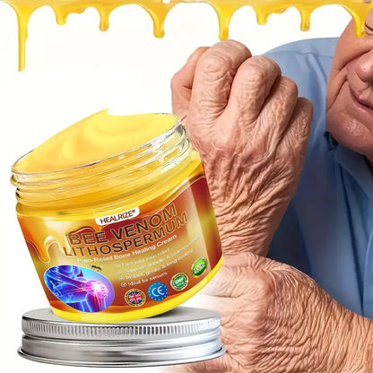 Official Only Store Healrize®🔥 BEE VENOM LITHOSPERMUM Pain-Relief Bone Healing Cream 👑👑(Specially for older adults)