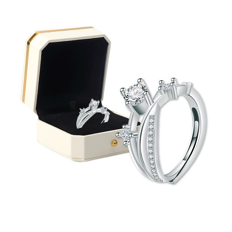 🔥（🔥LAST DAY SALE-80% OFF)𝐂𝐙𝐓𝐈𝐂𝐋𝐄®  Diamond Magnetology Lymphvity Ring