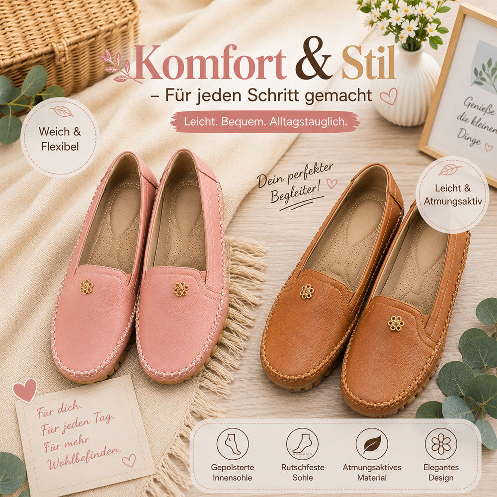 ✨𝐋𝐄𝐓𝐙𝐓𝐄𝐑 𝐓𝐀𝐆: 80% 𝐑𝐀𝐁𝐀𝐓𝐓🏆 Orthopädische Damen-Lederschuhe – Bequem, Leicht & Rutschfest- 🏆Bestseller 2026