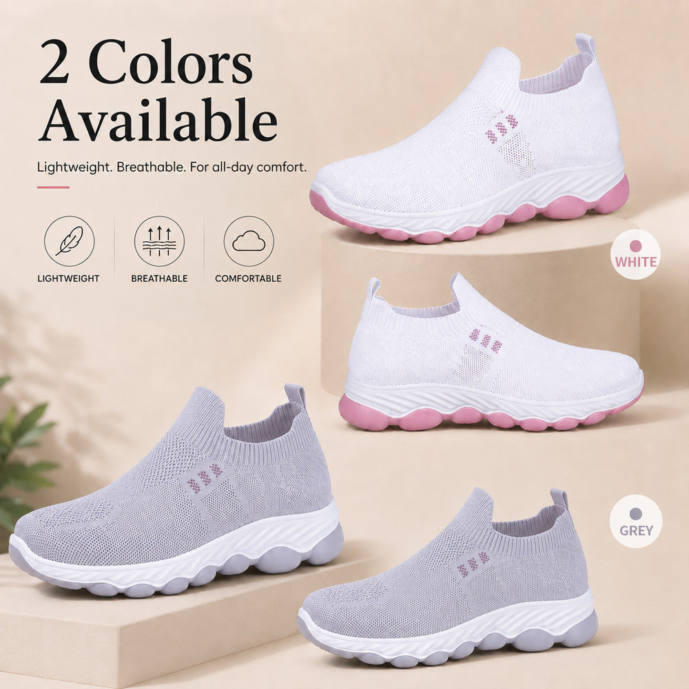 🔥 Best Seller 2026 🏆 Women's Mesh Comfort Slip-On Shoes – Breathable, Lightweight & Non-Slip 👟 LAST DAY: 80% OFF