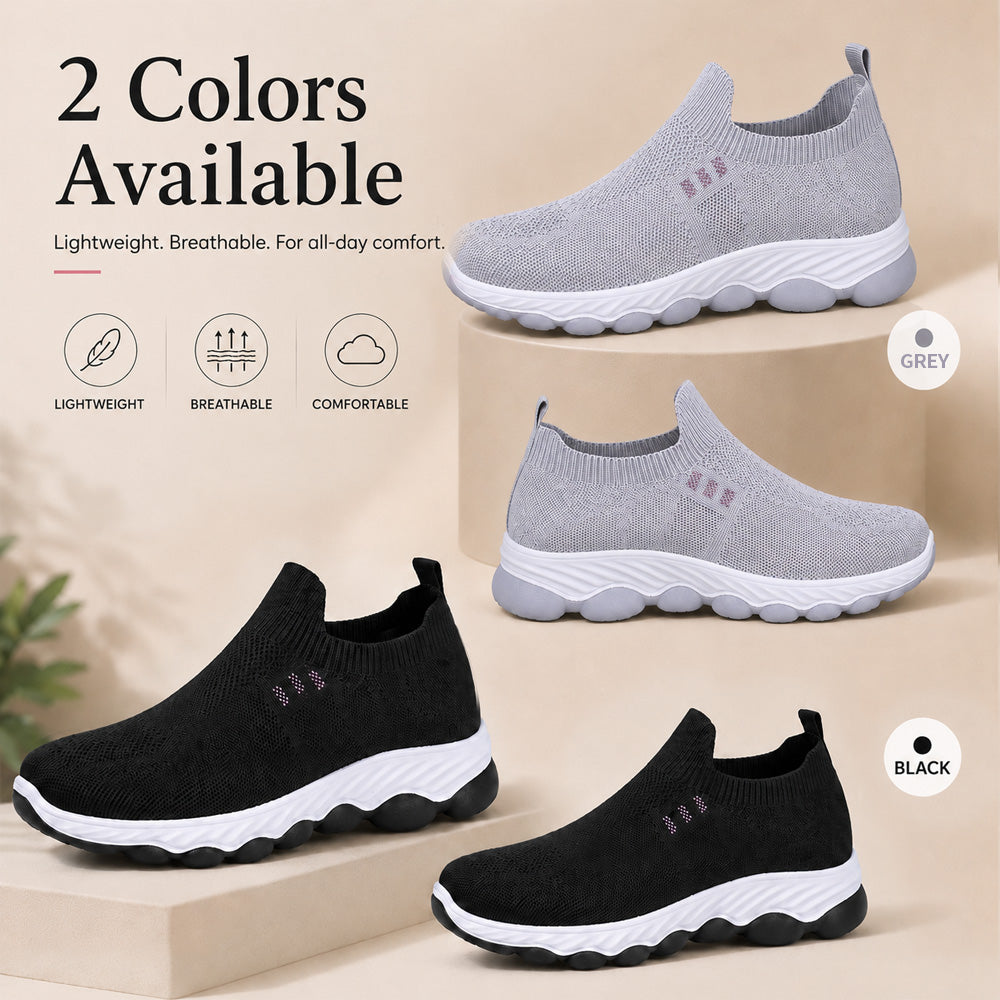 🔥 Best Seller 2026 🏆 Women's Mesh Comfort Slip-On Shoes – Breathable, Lightweight & Non-Slip 👟 LAST DAY: 80% OFF