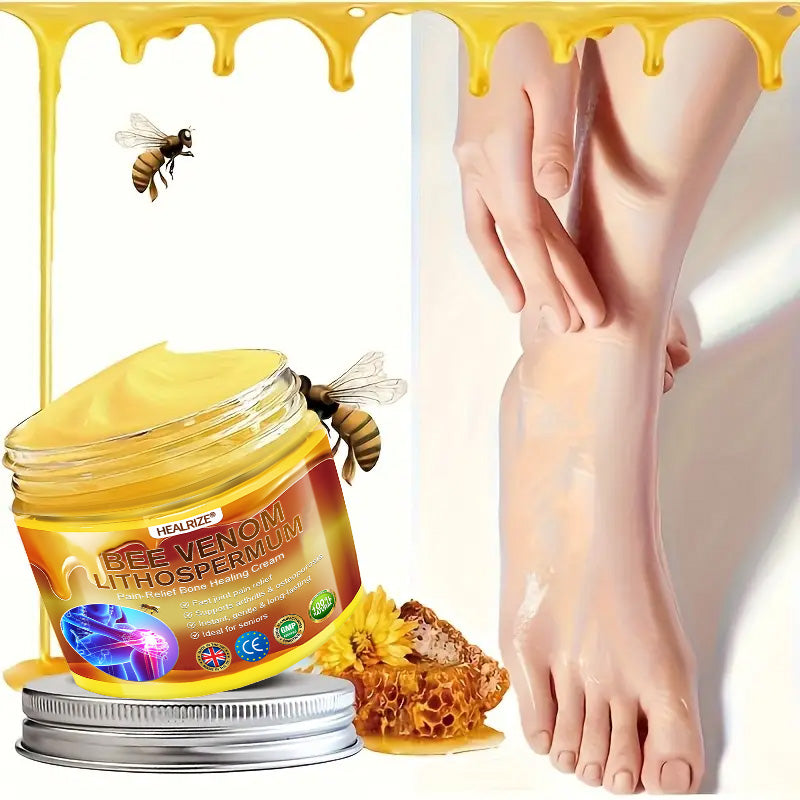 Official Only Store Healrize®🔥 BEE VENOM LITHOSPERMUM Pain-Relief Bone Healing Cream 👑👑(Specially for older adults)
