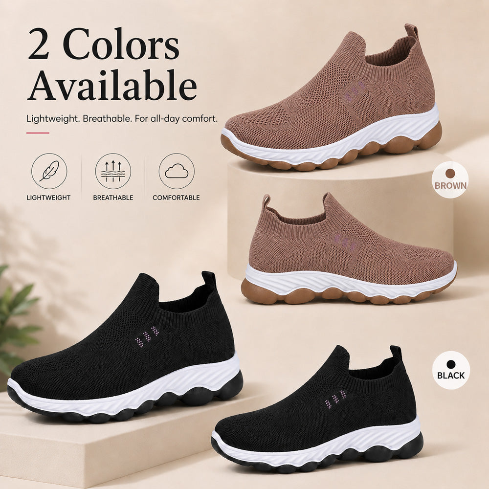 🔥 Best Seller 2026 🏆 Women's Mesh Comfort Slip-On Shoes – Breathable, Lightweight & Non-Slip 👟 LAST DAY: 80% OFF