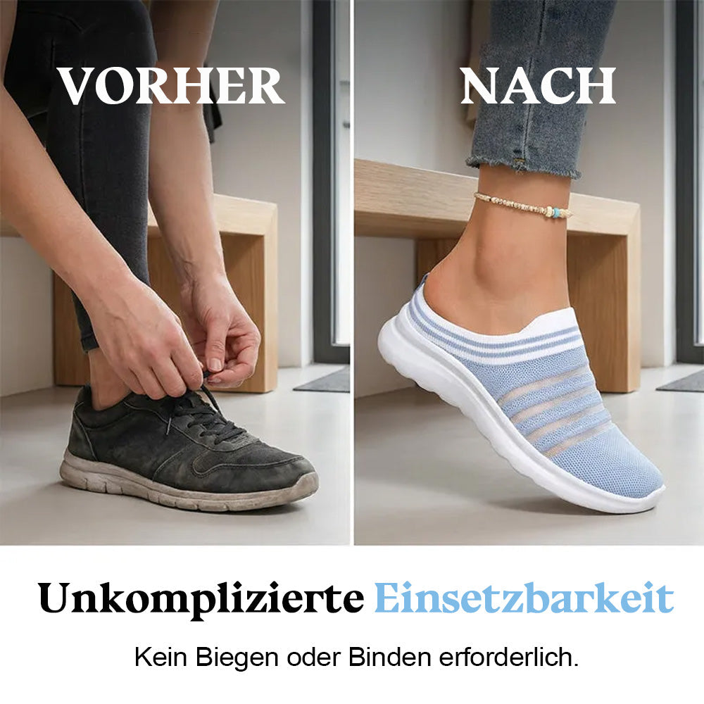 ✨𝐋𝐄𝐓𝐙𝐓𝐄𝐑 𝐓𝐀𝐆: 𝟖𝟎 % 𝐑𝐀𝐁𝐀𝐓𝐓 🏆Damen Slip-On Mesh-Mules – Leicht, Atmungsaktiv & Rutschfest 🏆Bestseller 2026