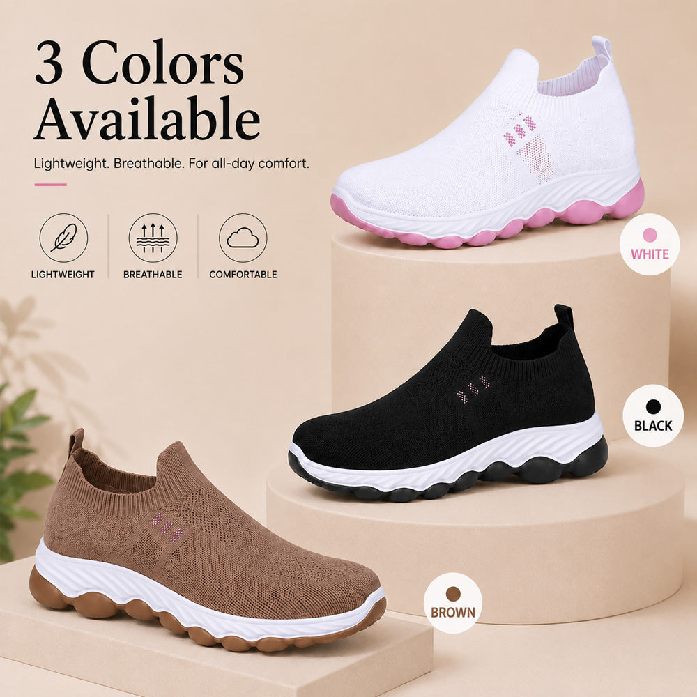 🔥 Best Seller 2026 🏆 Women's Mesh Comfort Slip-On Shoes – Breathable, Lightweight & Non-Slip 👟 LAST DAY: 80% OFF
