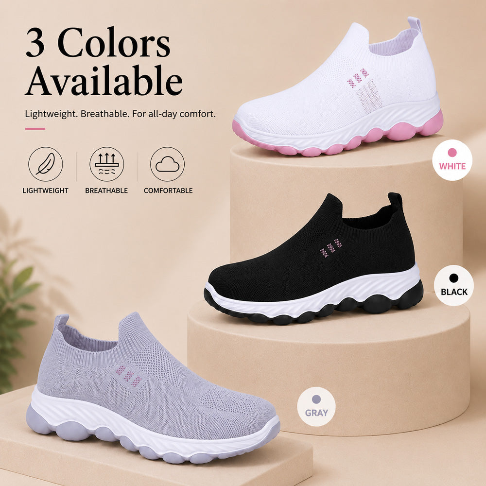 🔥 Best Seller 2026 🏆 Women's Mesh Comfort Slip-On Shoes – Breathable, Lightweight & Non-Slip 👟 LAST DAY: 80% OFF