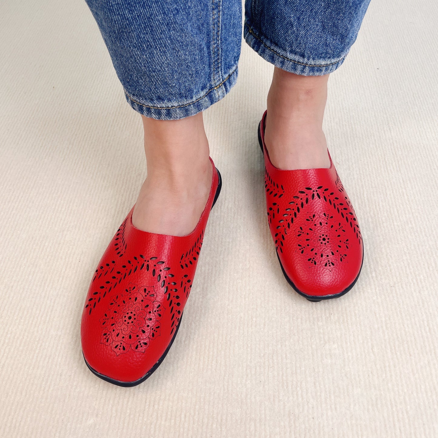 🔥LAST DAY SALE-80% OFF 🏆Casual Stride Harmony – Breathable, Comfortable Mules for Women