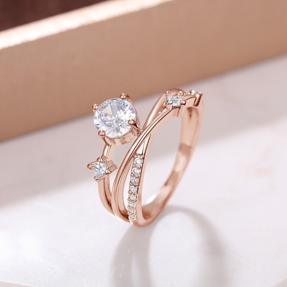 🔥（🔥LAST DAY SALE-80% OFF)𝐂𝐙𝐓𝐈𝐂𝐋𝐄®  Diamond Magnetology Lymphvity Ring