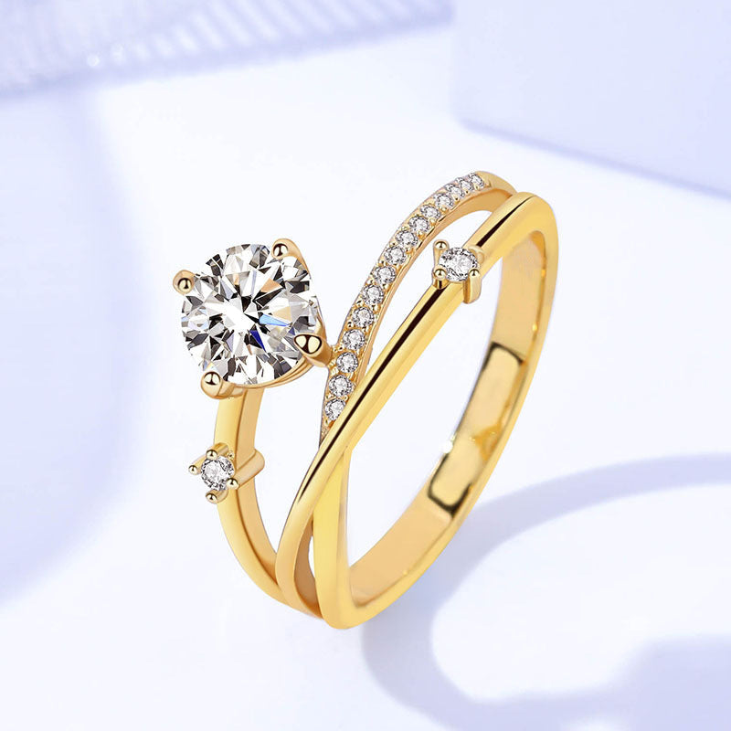 （🔥LAST DAY SALE-80% OFF)𝐂𝐙𝐓𝐈𝐂𝐋𝐄® Diamond Magnetology Lymphvity Ring