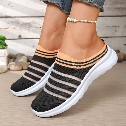 ✨𝐋𝐄𝐓𝐙𝐓𝐄𝐑 𝐓𝐀𝐆: 𝟖𝟎 % 𝐑𝐀𝐁𝐀𝐓𝐓 🏆Damen Slip-On Mesh-Mules – Leicht, Atmungsaktiv & Rutschfest 🏆Bestseller 2026